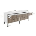 thumbnail image 4 of 3-Piece DUMBO 5-Drawer & 6-Drawer Dressers and Nightstand in Multi-Color, 4 of 7