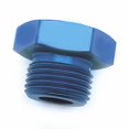 thumbnail image 3 of SpeedFX Fitting Plug/Fitting Cap 560414 Fitting Plug/Fitting Cap; Pipe Plug Fitting; -4AN; Anodized; Blue; Aluminum; Single, 3 of 4