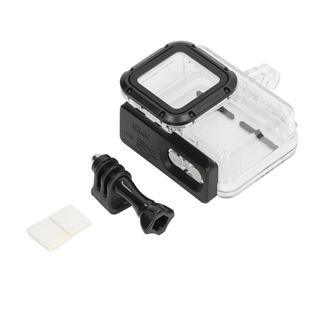 Action Camera Waterproof Housing, 197ft Depth Camera Underwater Protective Case High Transmittance Hard For ONE RS
