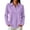 31#Purple, variant on Womens Polo Shirts Long Sleeve 3-Button Summer Dressy Tops Loose Fit Collared Cotton Blend Golf Shirt Stretchy Business Ginger L