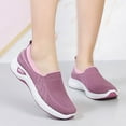 thumbnail image 2 of Xiaoxatg Comfortable Women's Casual Shoes for Everyday Use with Breathable Mesh Design Ideal for Spring and Summer Pairing with Jeans and Casual Outfits 6 Purple, 2 of 9