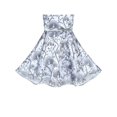thumbnail image 5 of Girls Dress Peacock Silver Gray Tulle Pageant Party 4-5 Years, 5 of 6