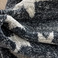 thumbnail image 5 of Well Woven Kosme Grey Geometric Star Pattern Stain-resistant Area Rug 4' Round (4' x 4'), 5 of 7