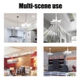 thumbnail image 4 of Ceiling Fan With Light Easy Installation E27/E26/B2 Socket For Workshop Comfort, 4 of 11