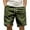 Army Green, variant on QIJUNTUO Shorts for Men, Men's Casual Shorts Work Shorts Fashion Slim Five Pants Beach Shorts Men's Corduroy Shorts Men's Pants Black S