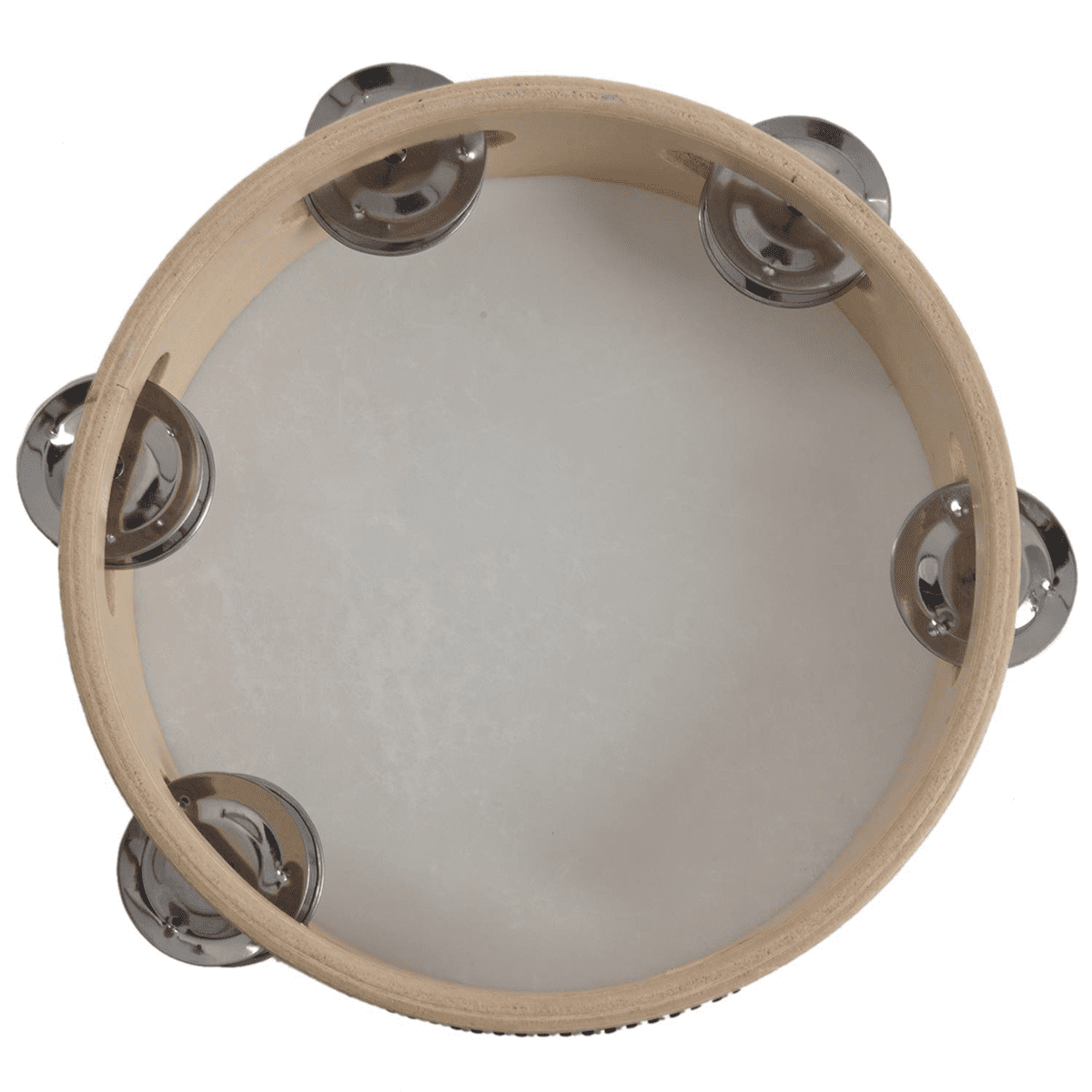 6X 7 Inch Musical Tambourine Tamborine Drum Round Percussion Gift for KTV