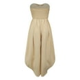thumbnail image 3 of Trendy Women's Sleeveless Jumpsuit - Tie Waist Ruffled Loose Fit - Pocketed for Parties & Vacations, 3 of 4