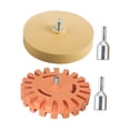 thumbnail image 2 of 2 genéricos para quitar calcomanías de ruedas con adaptador de taladro. Eliminación de adherencias de vehículos para calcomanías de rayas, 2 of 8