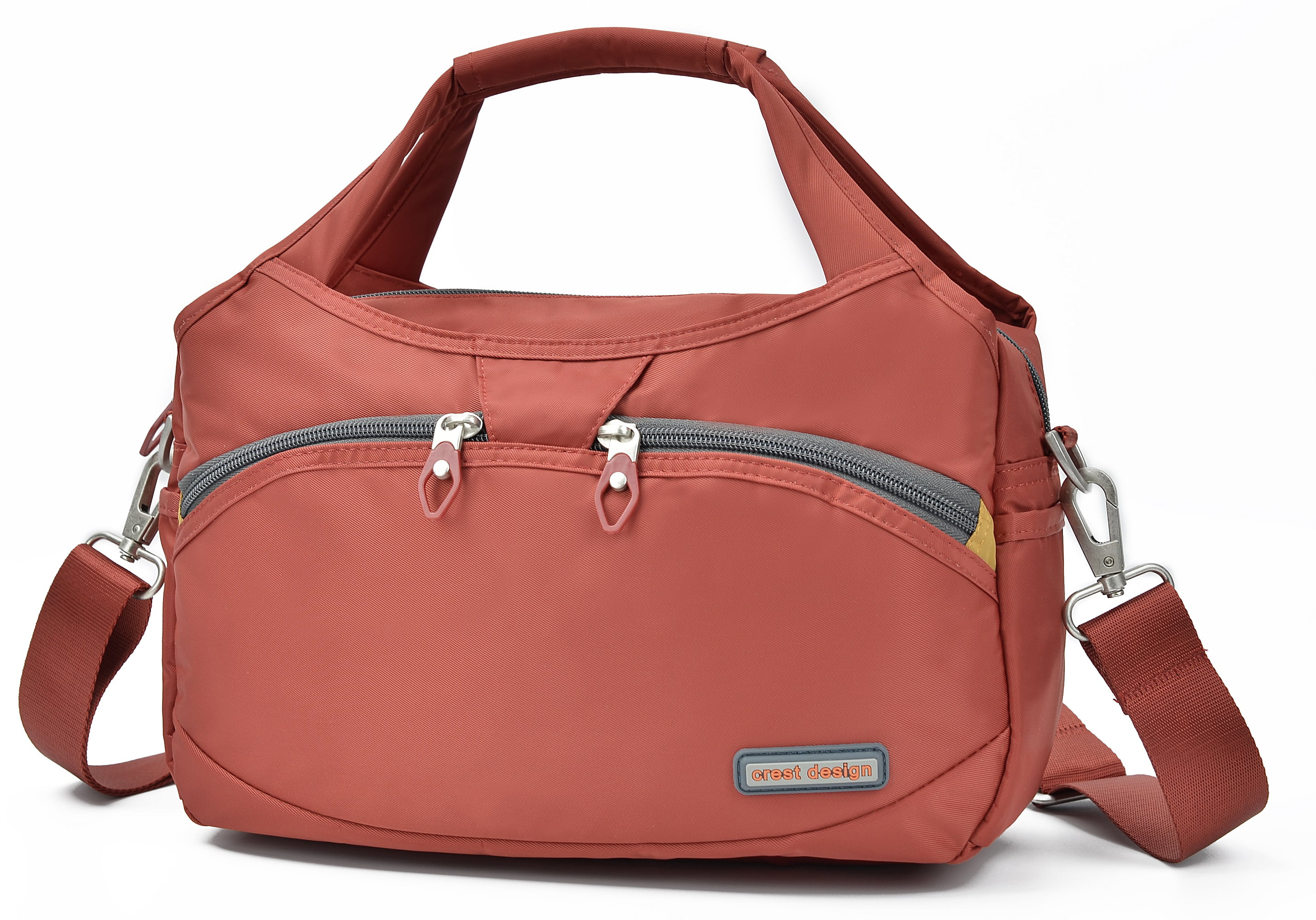 Crest Design - Waterproof Nylon Crossbody Bags for Women Multi Pocket