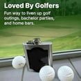 thumbnail image 4 of Verre à Shot en Forme de Balle de Golf, Verre à Shot Cool, Cadeau de Noël, 4 of 4