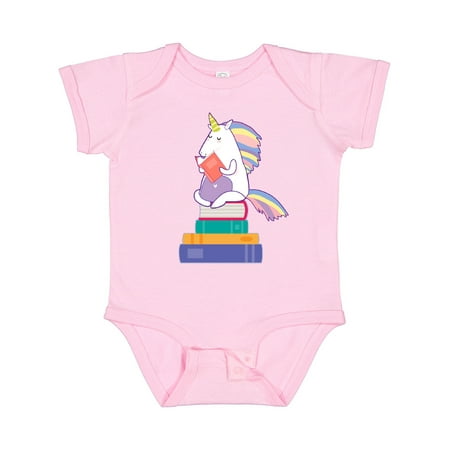 

Inktastic Book Lovers Gifts Unicorn Librarian Gift Baby Girl Bodysuit