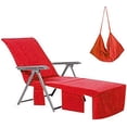 thumbnail image 1 of HZKAICUN Lounge Chair Cover Microfiber Beach Towel Swimming Pool Lounge Chair Cover with Pockets for Holidays Sunbathing, 1 of 5