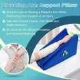 thumbnail image 4 of Arm Elevation Pillow Support Wedge Elevating Arm Medical Pillow Post Surgery Elevated Surgical Wedge Arm Pillows for Sleeping Elbow Therapy Wedge Foam Support Hand El, 4 of 6