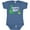 Indigo, variant on Inktastic Pappys Boy Grandson Dinosaur Boys Baby Bodysuit