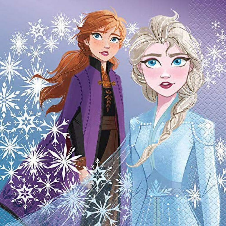 Frozen Elsa Anna Birthday Thank you card Frozen Anna Elsa Olaf