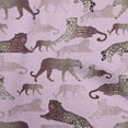 thumbnail image 1 of oneOone Cotton Poplin Twill Light Purple Fabric Animal Sewing Craft Projects Fabric Prints By Yard 56 Inch Wide, 1 of 4