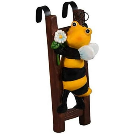 Flower Pot - Hugger Figurine - Bumblebee (2 Pcs) Garden Decor - Get All The Fun Collections of Pot Pal Climbers - Hanging Planter Decorations - Patio Decor - Yard Decor