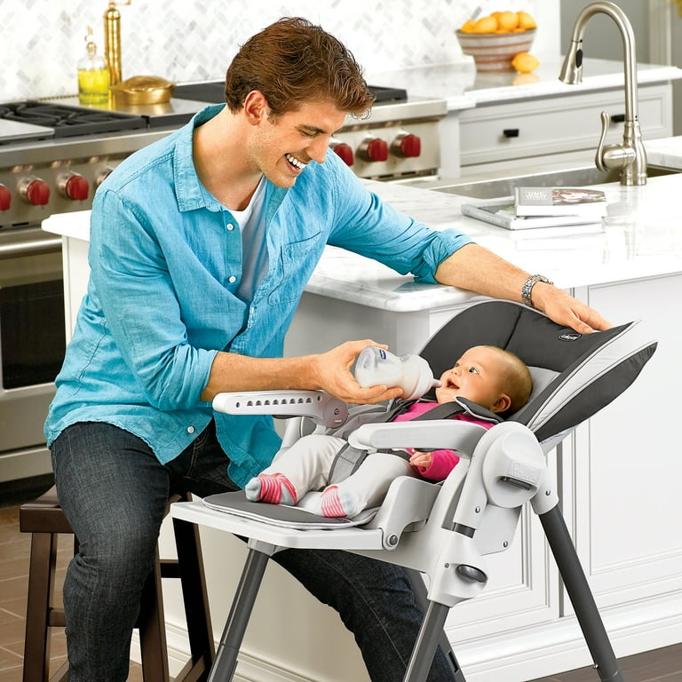 Chicco Polly Highchair Lilla Grey Pink Walmart