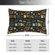 thumbnail image 2 of Fotbe Basketball Funda de Almohada Decorativa Estilo Occidental, Lujo en Algodón, Fundas para Almohadas King, Cojín Estampado para Decoración del Hogar-14"x20", 2 of 6