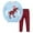 L230-Blue, variant on HCNTES Christmas Pajamas Outfits Sets for Boys Girls Kids Cartoon Long Sleeve Matching Holiday Toddler Kids Xmas Jammies Sleepwear Homewear,Sizes 7-8 Years