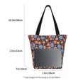 thumbnail image 2 of Bingfone Leaves Flower Women Shoulder Tote Bags Casual Bag Ladies Shopping Handbag, 2 of 6