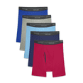 thumbnail image 1 of Fruit Of The Loom Mens Coolzone Boxer Brief 5 Pack, S, Assorted, 1 of 7