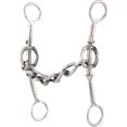 thumbnail image 2 of Cetyl M Double Gag Short Shank Chain Bit, 2 of 3