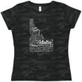 thumbnail image 3 of Inktastic Idaho State Word Salad Women's T-Shirt, 3 of 5