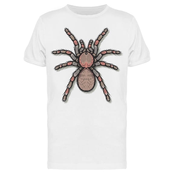 Giant Red-legged Tarantula Art Tee Men's -Image by Shutterstock