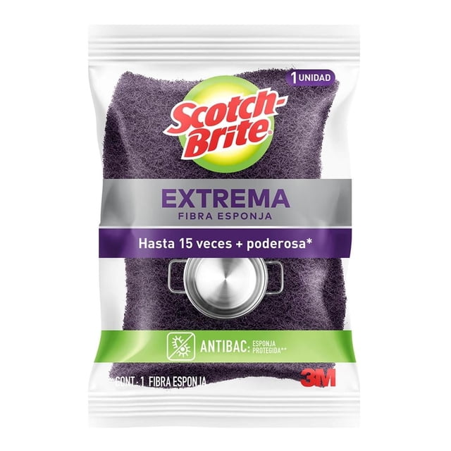 Fibra esponja Scotch Brite extrema grande 1 pza