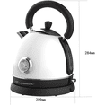 thumbnail image 5 of Bouilloire Électrique 1.8L Frigidaire Rétro en Acier Inoxydable, 5 of 5