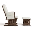 thumbnail image 3 of Storkcraft Hoop Glider and Ottoman - Hazelnut and Ivory Boucle, 3 of 11