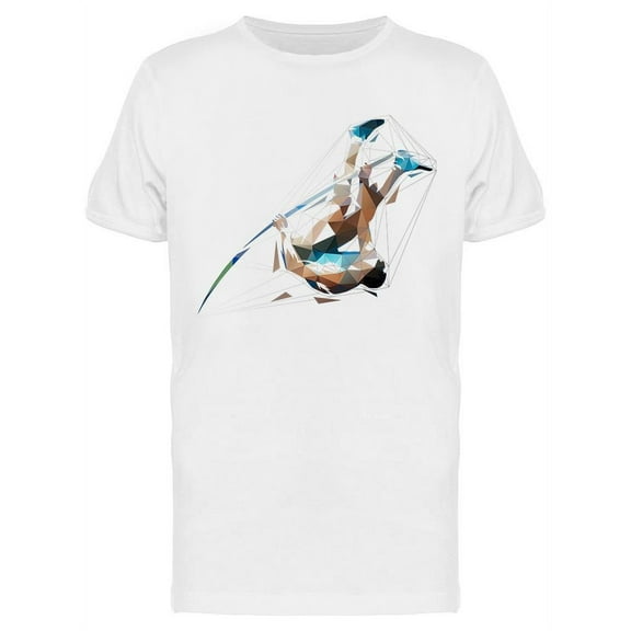 Pole Vault T-Shirt Men -Image by Shutterstock, Male 3X-Large