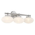 thumbnail image 4 of Barrow 3-Light Bathroom Vanity Light in Satin Nickel, 4 of 7