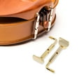 thumbnail image 6 of 2 Pcs Violin Bracket Parts Accessories Screw for Instruments Golden, 6 of 8