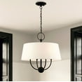 thumbnail image 4 of Livex Lighting - Ridgecrest - 4 Light Pendant in New Traditional Style - 18, 4 of 9