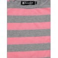 thumbnail image 4 of Disfraz de Día de San Patricio para mujer Allegra K Camiseta ajustada Rosa M, 4 of 7