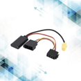 thumbnail image 2 of Car Radio Auxiliary Cable MINI 6 Pin Aux Adapter Cable Convenient Stable Sound Connection Enjoy Immersive Music Durable, 2 of 4
