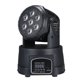 thumbnail image 1 of Luz de escenario 7LEDs DMX512 Cabezas móviles Luz de escenario 7x10W 4 en 1 Luces RGBW Control de sonido activado de 9/14 canales Efecto estroboscópico para DJ Club Disco Party Andoer  Luz de escenario, 1 of 7