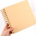 thumbnail image 3 of OULII Friendship Scrapbook Album Photo Book Light Brown 1Pack Photo Storage for Weddings, 3 of 8
