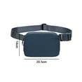 thumbnail image 2 of Fanny Pack For Men Women - Waist Bag Pack - Lightweight Belt Bag For Travel Sports Hiking - blue, 2 of 5