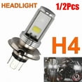 thumbnail image 4 of Lefu for Motorcycle H4 6500K LED Hi/Lo Beam Front Light Bulb Super Bright Headlight, 4 of 9