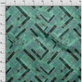 thumbnail image 4 of oneOone Cotton Poplin Sea Green Fabric Stripes Craft Projects Decor Fabric Printed By The Yard 56 Inch Wide, 4 of 4