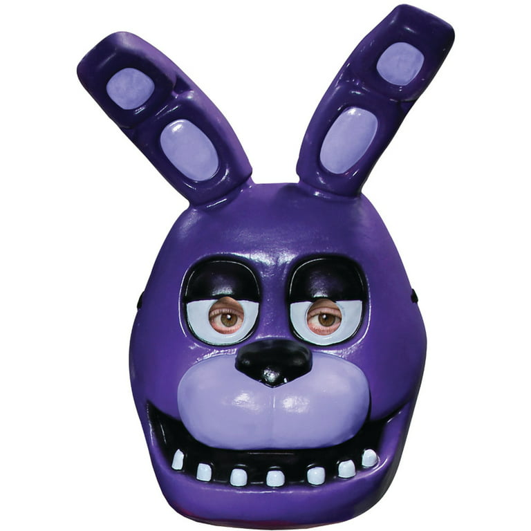 Five Nights At Freddy's Bonnie 1/2 Mask Adult PVC Mask FNAF Horror Game  Cosplay