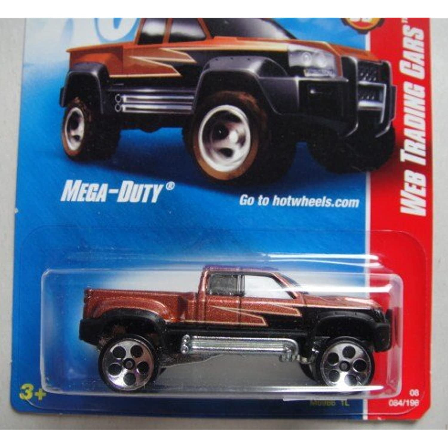 Hot Wheels 2008 New Models Canyon Carver 10/40 Blue Car