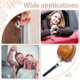 thumbnail image 7 of 6 Pieces Leather Keychain 6 Colors Car Keychain with Key Rings Leather Keychain Loop Key Strap Keychain Holders for Men and Women Colorful, 7 of 7