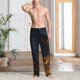 thumbnail image 2 of Balery Glowing Snake Dark Forest Pantalones de pijama para hombre, pijama ultraligero, pantalón de descanso-Medium, 2 of 6