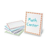 Learning Resources Write and Wipe Center Signs, 9 x 12 inches