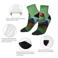 thumbnail image 5 of Pofeuu Red-Eyed Tree Frog-1 Print 30cm Socks, Adult Running Hiking Socks for Youth and Adult, 5 of 7