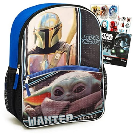 Baby Yoda The Child School Supplies Bundle Mandalorian School Bag Set ...